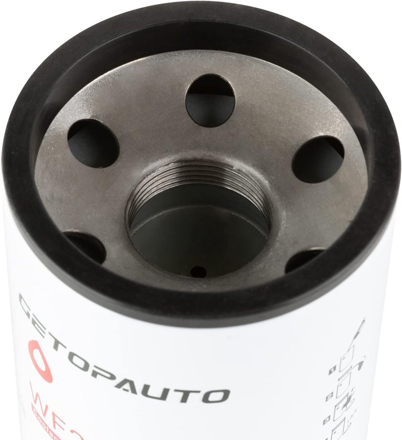 GETOPAUTO WF2127 Water Coolant Filter Compatible With Cummins ISX15 Replaces WF2127 3680434 P550867 B5087(set of 6) - Image 4
